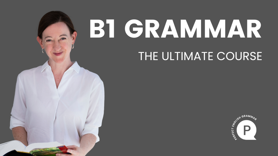 B1 grammar course
