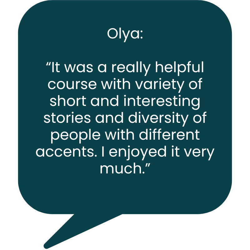 student testimonial image