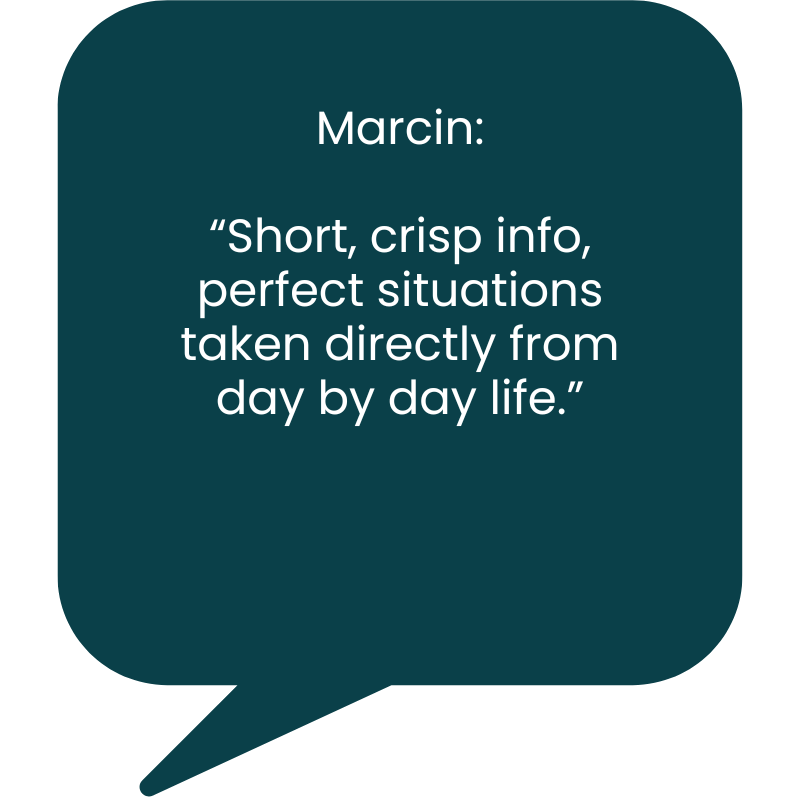 student testimonial image