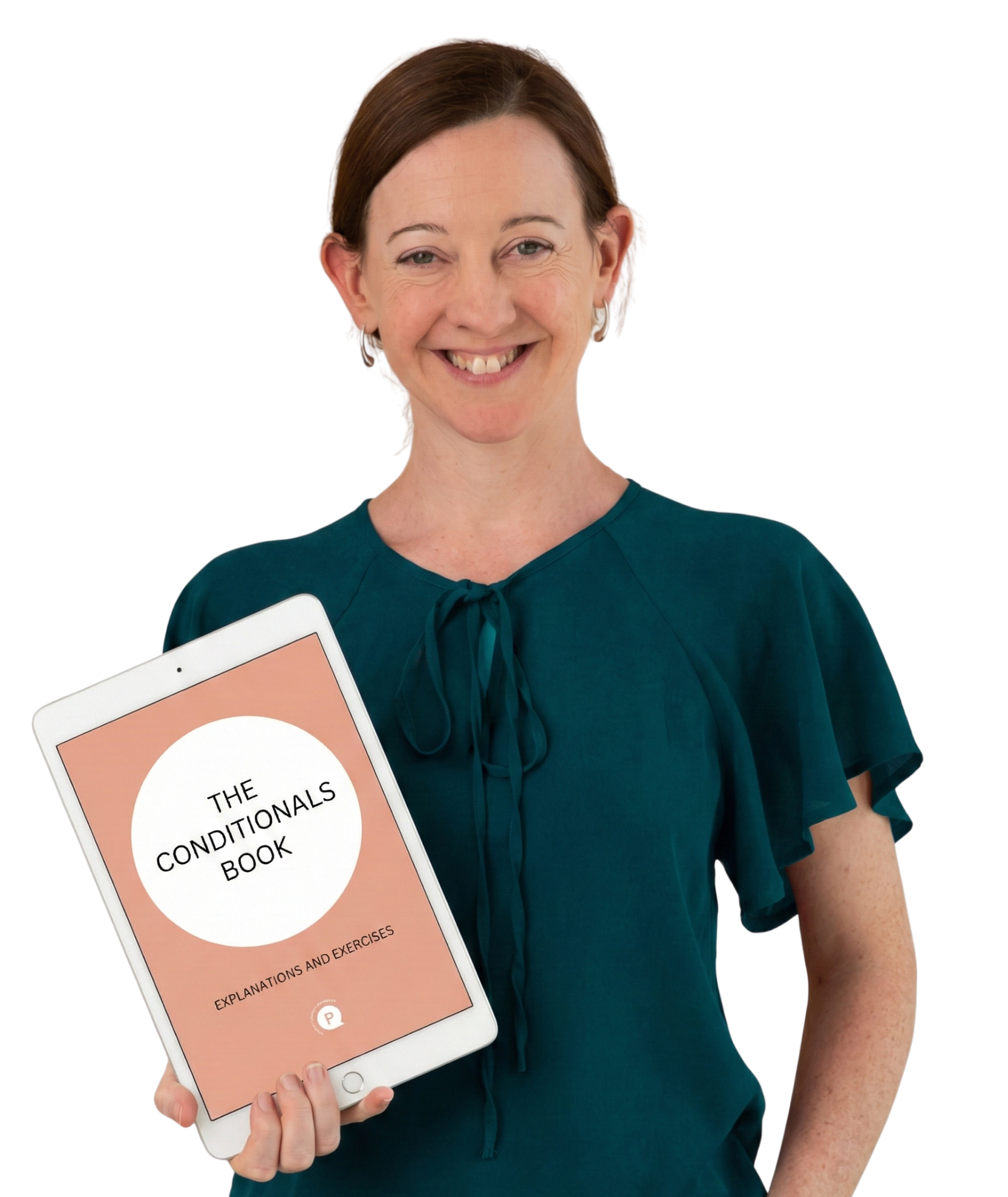 Seonaid holding a book